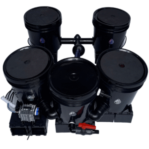 RDWC 4.1 2.6 Gal 40x40" Hydroponic System Natural Hydro