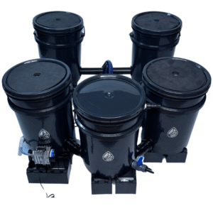 RDWC 4.1 5 Gal 48x48" Hydroponic System Natural Hydro