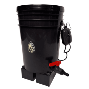 DWC 5 Gal EasyDrain Professional Hydroponic Growing System Total Drainage